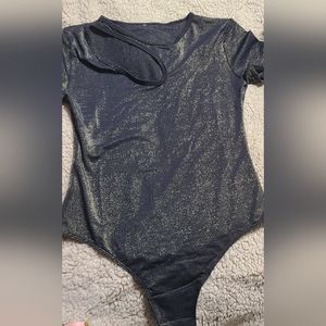Metallic Bodysuit.
